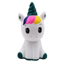 Load image into Gallery viewer, Jumbo Kawaii Colorful Galaxy Unicorn Squishy Doll Slow Rising Stress Relief Squeeze Toys for Baby Kids Xmas Gift 12*6*5CM