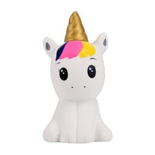 Load image into Gallery viewer, Jumbo Kawaii Colorful Galaxy Unicorn Squishy Doll Slow Rising Stress Relief Squeeze Toys for Baby Kids Xmas Gift 12*6*5CM