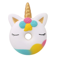 Load image into Gallery viewer, Jumbo Kawaii Colorful Galaxy Unicorn Squishy Doll Slow Rising Stress Relief Squeeze Toys for Baby Kids Xmas Gift 12*6*5CM